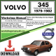Volvo 345 Workshop Repair Manual Download 1979-1982