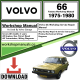 Volvo 66 Workshop Repair Manual Download 1975-1980