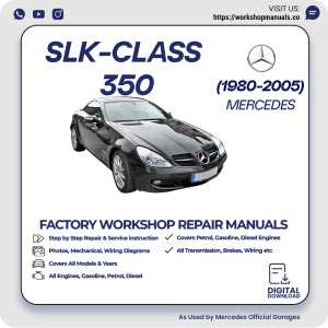 Mercedes SLK-Class 350 Workshop Repair Manual 1980-2005 PDF Download