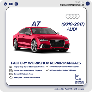 Audi A7 Workshop Repair Manual 2010-2017 PDF Download
