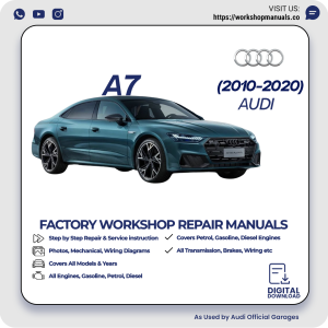 Audi A7 Workshop Repair Manual 2010-2020 PDF Download