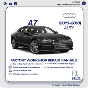 Audi A7 Workshop Repair Manual 2016-2018 PDF Download