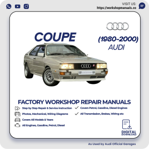 Audi Coupe Workshop Repair Manual 1980-2000 PDF Download