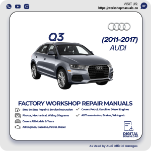 Audi Q3 Workshop Repair Manual 2011-2017 PDF Download