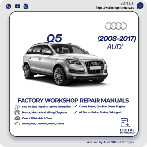 Audi Q5 Workshop Repair Manual 2008-2017 PDF Download