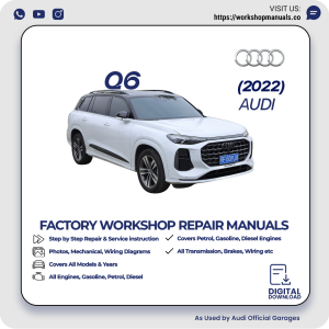Audi Q6 Workshop Repair Manual 2022 PDF Download