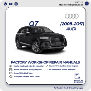 Audi Q7 Workshop Repair Manual 2005-2017 PDF Download