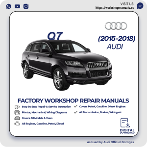 Audi Q7 Workshop Repair Manual 2015-2018 PDF Download