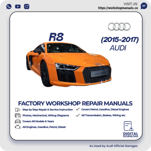 Audi R8 Workshop Repair Manual 2015-2017 PDF Download