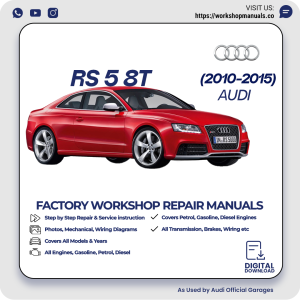 Audi RS5 8T Workshop Repair Manual 2010-2015 PDF Download