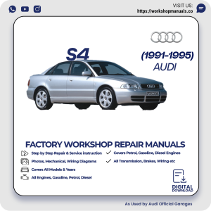 Audi S4 Workshop Repair Manual 1991-1995 PDF Download