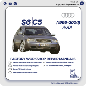 Audi S6 C5 Workshop Repair Manual 1999-2004 PDF Download