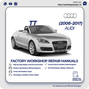 Audi TT Workshop Repair Manual 2006-2017 PDF Download