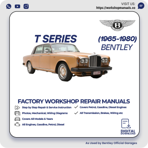 Bentley T Series Workshop Manual 1965-1980 PDF Download