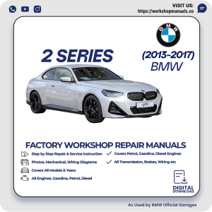 BMW 2 Series Workshop Repair Manual PDF Download