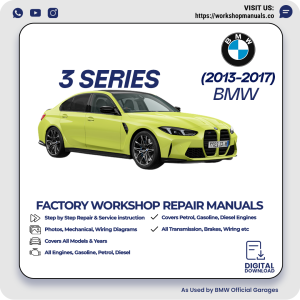BMW 3 Series Workshop Repair Manual PDF Download