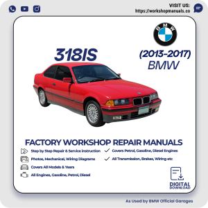 BMW 318is Workshop Repair Manual PDF Download