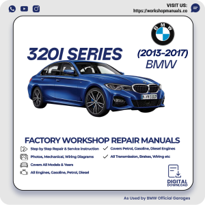 BMW 320i Series Workshop Repair Manual PDF Download