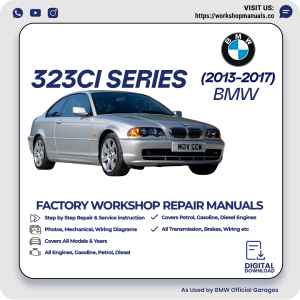 BMW 323Ci Series Workshop Repair Manual PDF Download