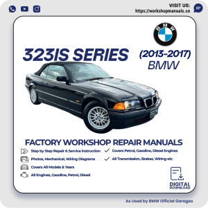 BMW 323is Series Workshop Repair Manual PDF Download