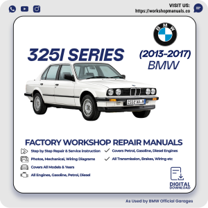 BMW 325i Series Workshop Repair Manual PDF Download