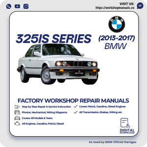 BMW 325is Series Workshop Repair Manual PDF Download