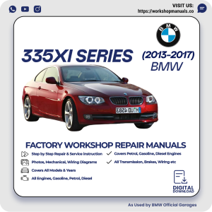BMW 335xi Series Workshop Repair Manual PDF Download