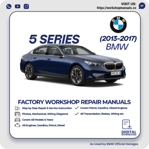 BMW 5 Series Workshop Repair Manual PDF Download
