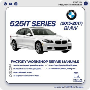 BMW 525iT Series Workshop Repair Manual PDF Download