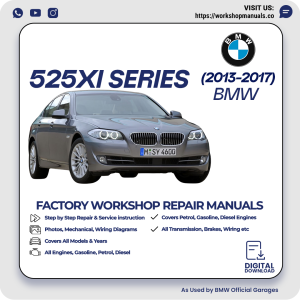 BMW 525xi Series Workshop Repair Manual PDF Download