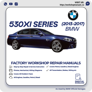 BMW 530xi Series Workshop Repair Manual PDF Download