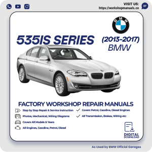 BMW 535is Series Workshop Repair Manual PDF Download