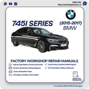 BMW 745i Series Workshop Repair Manual PDF Download