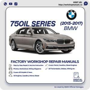 BMW 750iL Series Workshop Repair Manual PDF Download