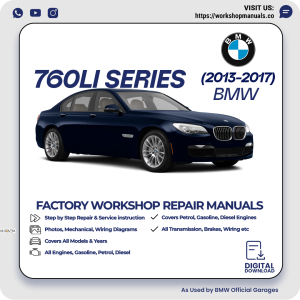 BMW 760Li Series Workshop Repair Manual 2013-2017 PDF Download