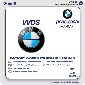 BMW WDS Wiring Diagrams Manual PDF Download