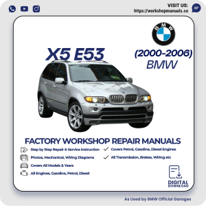 BMW X5 E53 Workshop Repair Manual PDF Download