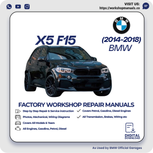 BMW X5 F15 Workshop Repair Manual 2014-2018 PDF Download