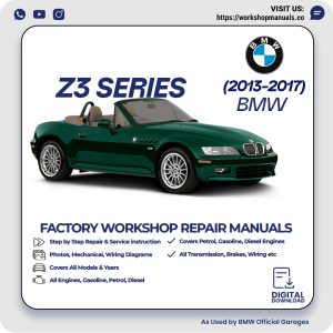 BMW Z3 Series Workshop Repair Manual PDF Download