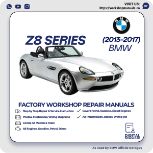BMW Z8 Series Workshop Repair Manual 2013-2017 PDF Download