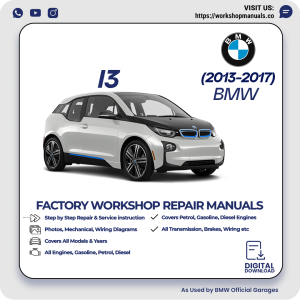 BMW i3 Workshop Repair Manual 2013-2017 PDF Download