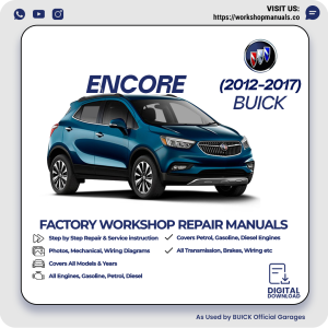 Buick Encore Workshop Manual 2012-2017 PDF Download