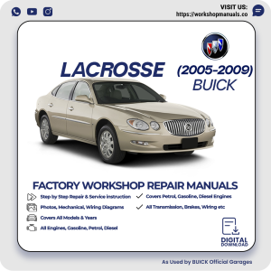 Buick LaCrosse Workshop Manual 2005-2009 PDF Download