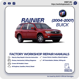 Buick Rainier Workshop Manual 2004-2007 PDF Download