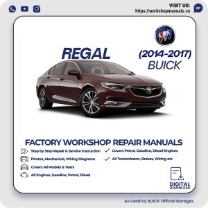 Buick Regal Workshop Manual 2014-2017 PDF Download