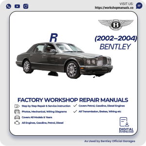 Bentley R Workshop Repair Manual 2002-2004 PDF Download