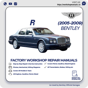Bentley R Workshop Repair Manual 2005-2009 PDF Download