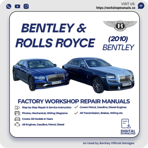 Bentley Rolls-Royce Workshop Repair Manual PDF Download