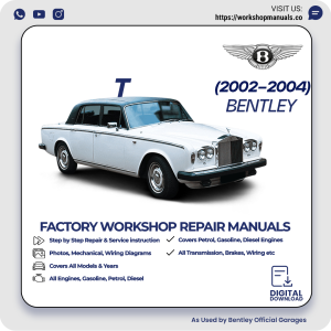 Bentley T Workshop Repair Manual 2002-2004 PDF Download