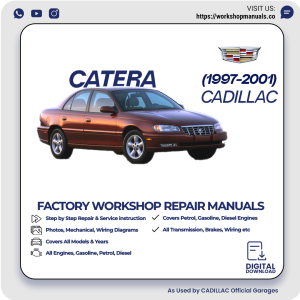 Cadillac Catera Workshop Manual 1997-2001 PDF Download